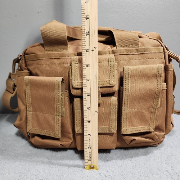 LAPG Tactical EDC Bail Out Bug Out Gear Bag Ammo Duty Patrol Organizer Coyote - Picture 4 of 7